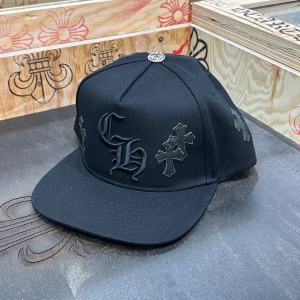 chrome hearts ch cross patch baseball cap